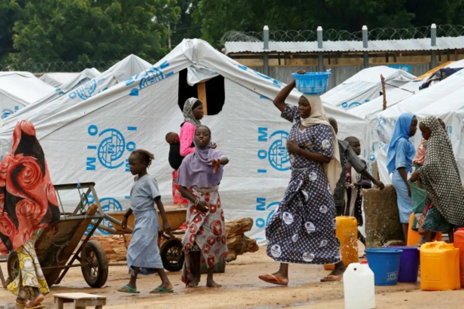 A IDP Camp in Nigeria